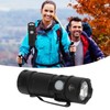 800LM Mini Flashlight Small Pocket EDC Light USB Rechargeable Keychain