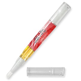 Bliss Kiss Bliss Kiss | 1 Candy Cane Fragrance | Nail Oil Cuticle Pen w/Vitamin E & Jojoba?Nail Strengthener Nail Growth Serum for Brittle Peeling Breaking Thin Nails