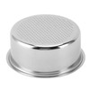 3Pcs Coffee Portafilter Filter 51mm Stainless Steel Double Serving Rust