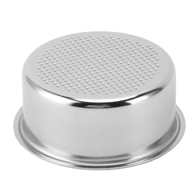 3Pcs Coffee Portafilter Filter 51mm Stainless Steel Double Serving Rust
