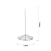Dproptel Stainless Steel Straight Rod Paper Memo Holder Bill Fork