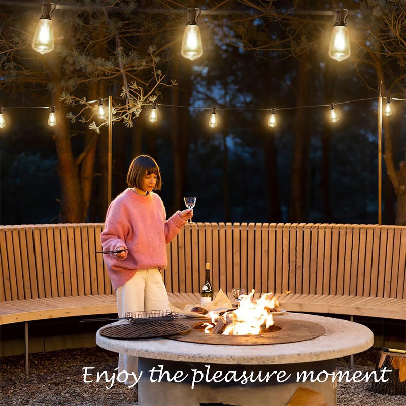 10-Pack Edison Replacement Light Bulbs, 7-Watt E12/C7 Incandescent ST38 Replacement