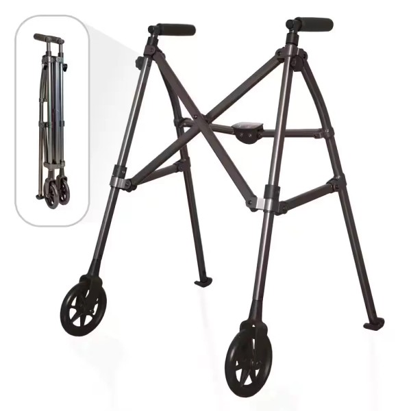 Does not apply Space Saver Walker, Lightweight 2-Wheel Folding Walker
