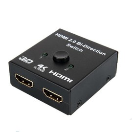 Ziyan HDMI Switch Splitter 1 in 2 Out 4K 3D DTS HD 1080p