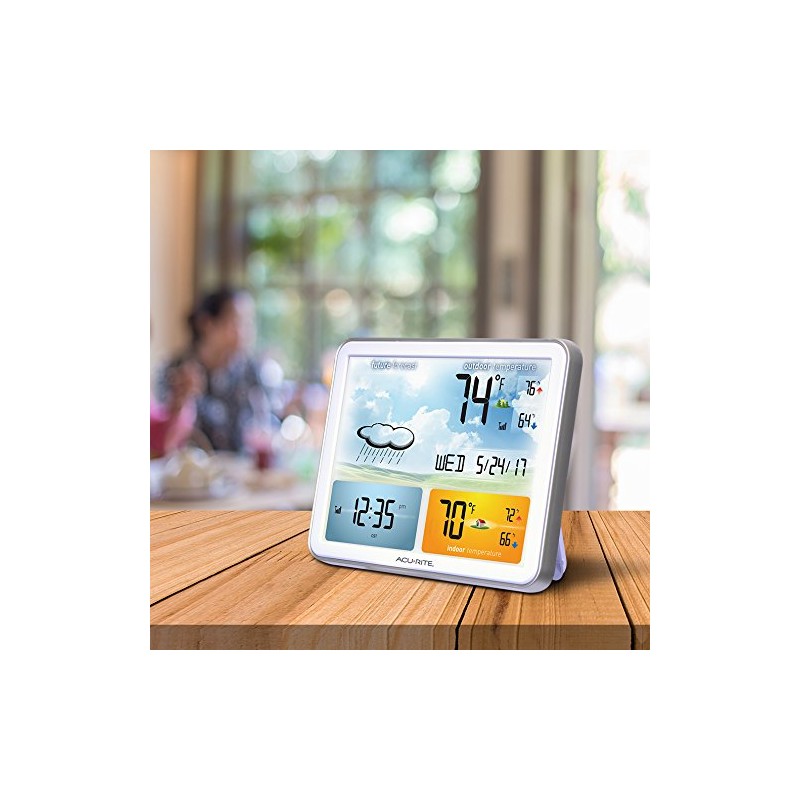 AcuRite 02081M Weather Station with Jumbo Display and Atomic Clock