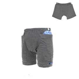 ALIALAVESTA Incontinence Care Trousers,Ostomy Drainage Bag Shorts,Fistula Pants, Hold Up to 2 * 2000ML,Urine Bag Holder Trousers for Nephropathy Nephrostomy,Cystostomy,Eelderly(Women's,L)