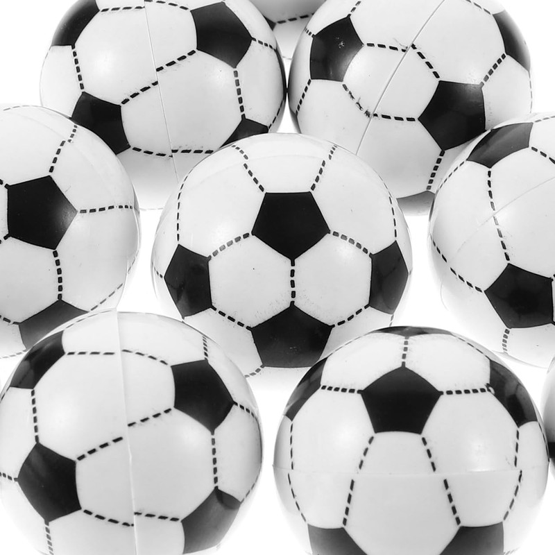 Alipis Foosball Table Balls Replacement 10 Pack 1 Inch Injection