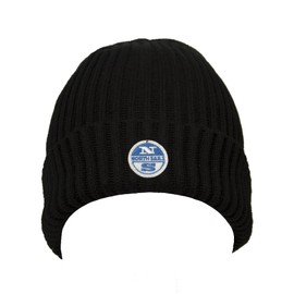 NORTH SAILS Mens Beanie Hat, Black 0999