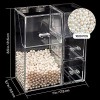 Putwo Organizador De Maquillaje Putwo Con 2 Soportes Para Brochas