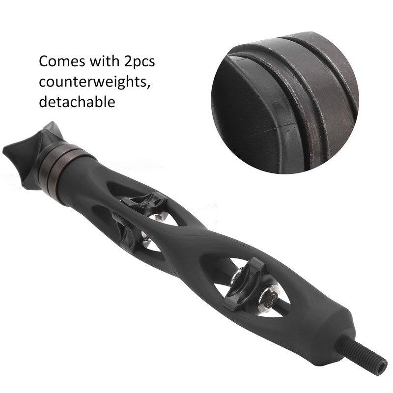 Aluminum Alloy Archery Bow Stabilizer Shock Damper Recurve Compound Bow