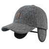 Clakllie Men's Winter Warm Woolen Peaked Baseball Cap Hat with