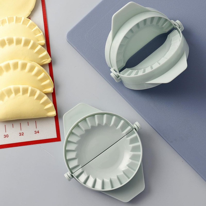 Dumpling Maker Press，3PcsEmpanadas Maker Press，Dumpling Mold Machine-Make Perfect Dumplings Every