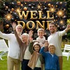 "Well Done"-Banner – Congratulations Banner – Congratulations Decorations – We