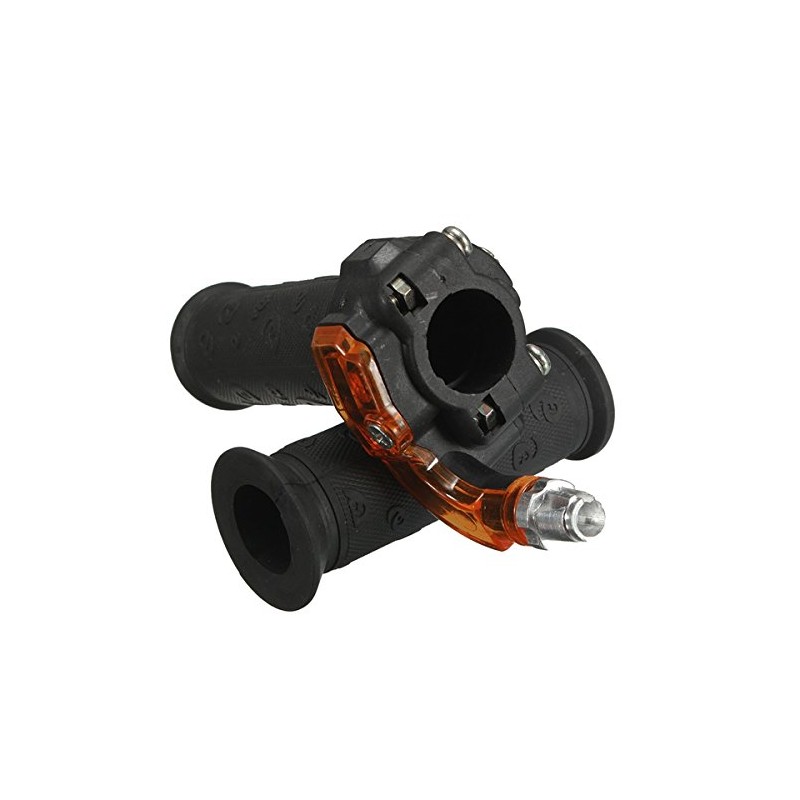 MOMOALA Twist Throttle Accelerator Grips&Cable compatible with ATV Quad Dirt