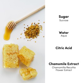 Parissa Face & Body Sugar Wax for Sensitive Skin, 100% Natural Hair Removal, At-Home Waxing Kit - 140ml Chamomile Sugar Wax, 20 Epilation Strips, 3 Wooden Spatulas, 5 Fl Oz (Pack of 1)