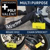 URBAN UR75 Motorcycle Disc Mini U Lock, The Toughest for