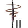 YFulfill Brown Eyebrow Pencil Waterproof, Eye Brow Pencils for Women Brown, Brown Eye Pencil, Natural Brow Pencil Brown with Brush, Brown Pencil, Brown eyebrow pen, Eye Brow Filler Brown
