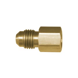 Holyoke Brass Female Adapter 1/2" M. Flare x 1/2" F. NPT Fitting LP Propane