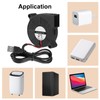 4pcs 60mm Cooling USB Blower 6015 5V USB 5V Fan