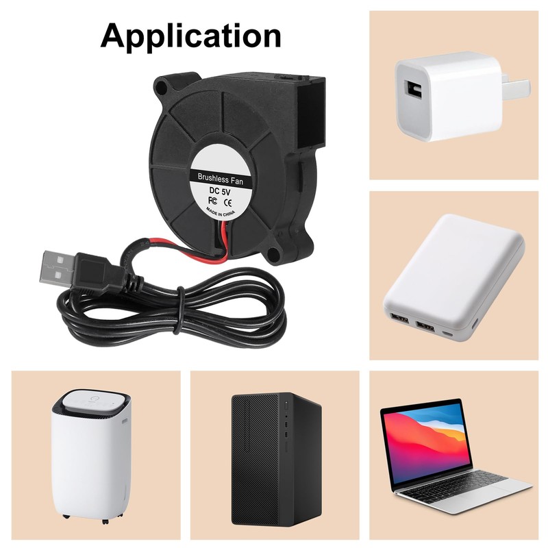 4pcs 60mm Cooling USB Blower 6015 5V USB 5V Fan