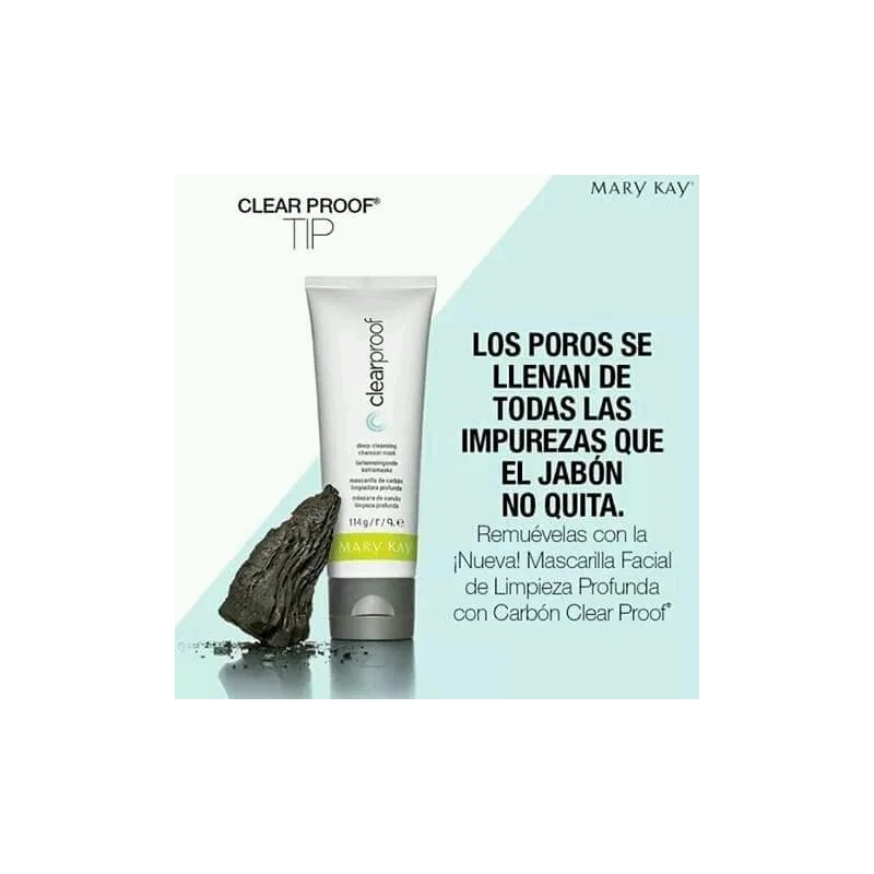 Mascarilla De Carbón Activado Original Hombre Mary Kay