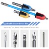 Mesee 3Pcs Removable Screwdriver Bit Magnetizer Ring Plastic Magnetic Screw