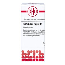 DHU Sambucus Nigra D6 Spreading Balls 10 g Globules