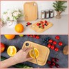 Mini Bamboo Cutting Board Set of 2 - Small Wooden