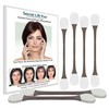 Secret Lift Pro - Pre-Assembled Face and Eye Lift Tapes with Bands One Size (Dark Hair)