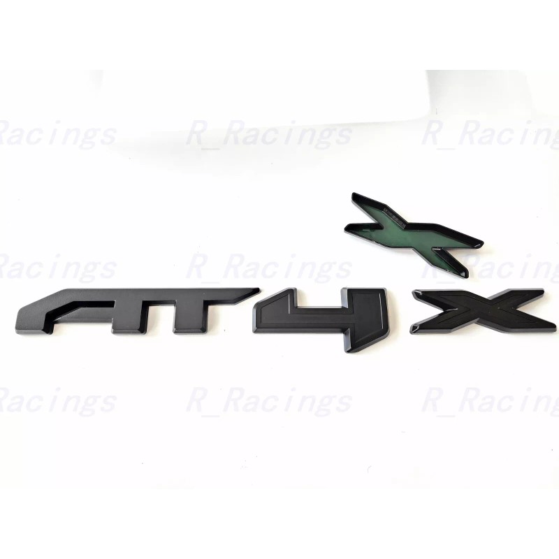 Auto Front Grill Matte Black AT4X OVERLAY Emblem 2023+GMC Sierra