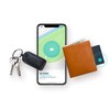Safedome Combo - Charging Card and Premium Leather Key Finder