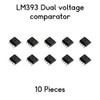 LM393 SMD SO-8 Dual Voltage Meter (Pack of 10)
