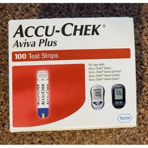 ACCU-CHEK 100 Accu Chek Aviva Plus Test Strip