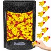 Fruidles Chicken Gummi Feet Candy, Delicious Peach Fruit Flavors Gummies