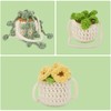 CrochetBox Complete Crochet Kit for Beginners, Hanging Plant Crochet Kit,