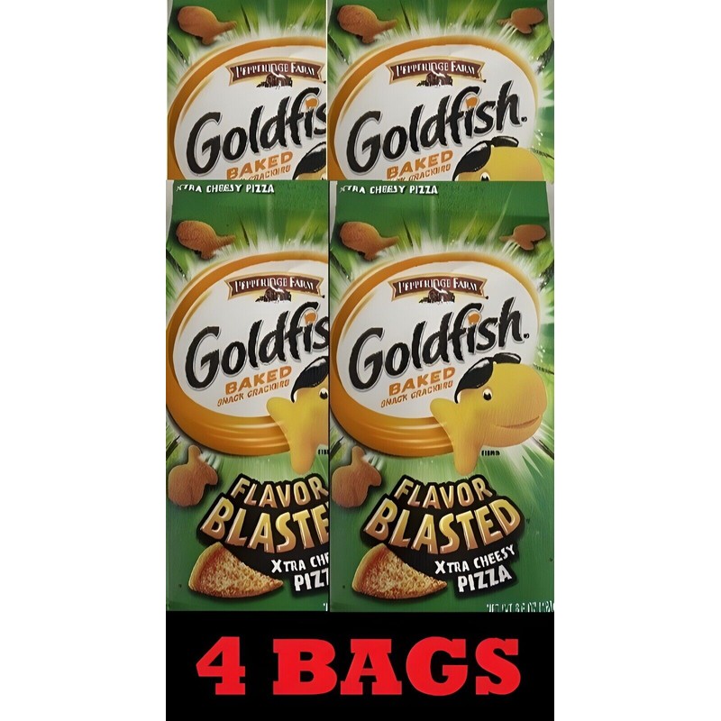 Pepperidge Farm 4x Pepperidge Farm Goldfish Flavor Blasted XTRA CHEESY