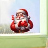 Dreothy Christmas Decor Santa Claus Car Stickers,Waterproof Funny Santa Claus