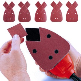 60pcs Black and Decker Mouse Sander Pads, 10 x 40/60/80/120/ 180/240 Mouse Sander Pads Mixed, Mouse Sanding Pads Mouse Sander Pads Mouse Sanding Pads 4 Holes