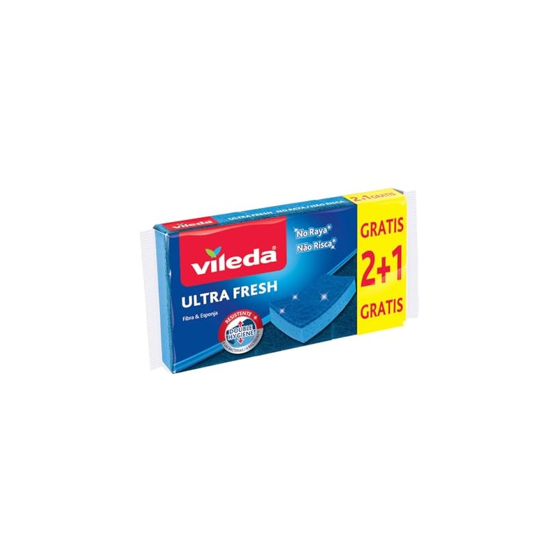 Vileda Ultra Fresh No Raya - Fibra Anti Bacterial