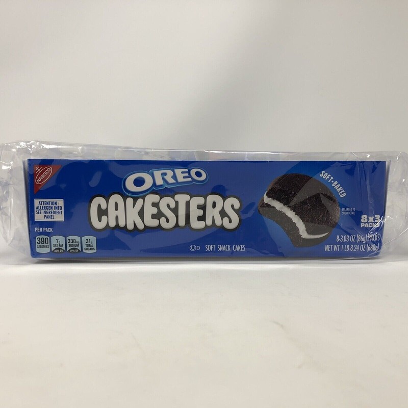 Oreo Nabisco Oreo Original Cakester Cookies, Pack of 8 -