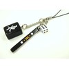 Mini Black Mahjong 3-piece Set Strap [East]