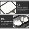 Mipcase Empty Eyeshadow Palette: 6 Sets Empty Makeup Eyeshadow Box