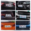 SHARE&CARE Bling License Plate Frame, Crystal License Plate Cover, Car
