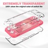 DLseego Sakura White Flower Floral Clear Switch Lite Protective Case