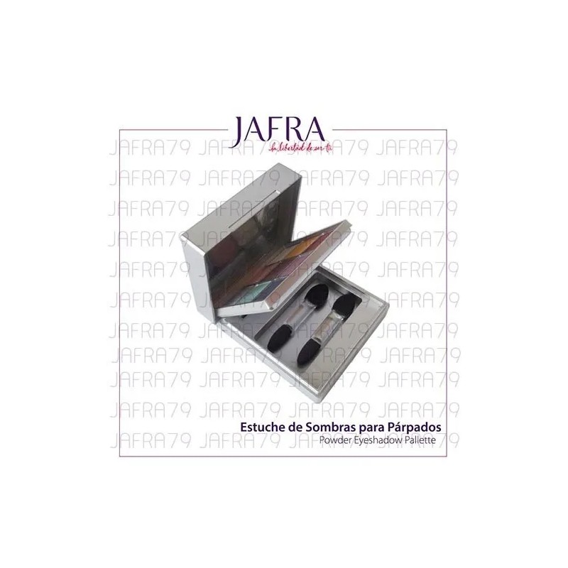 Estuche Sombras Jafra,paleta Sombra Mate Original,eyeshadow Varios Tonos