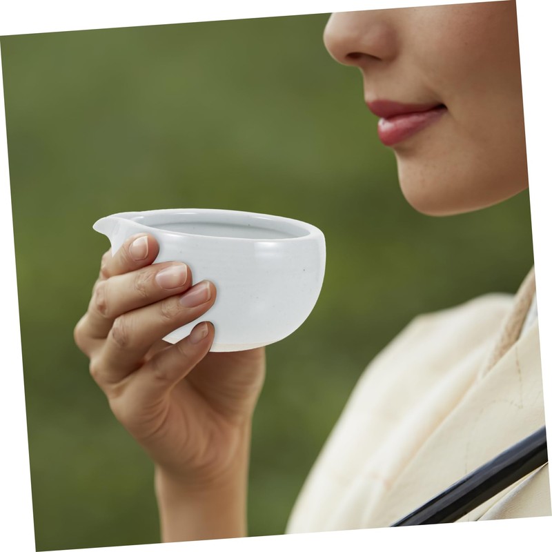 LABRIMP Matcha Bowl Set Ceramic Japanese Tea Bowl Spout Whisk