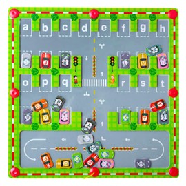 Smart Nugget | Toddlers Magnetic Maze, Wooden Puzzle, Montessori Toys for 3 4 5 Years Old Boys and Girls, Alphabet Learning, Educational Toys, Sensory Toys for Toddlers, Stem Toys, Fine Motor Skills