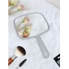 Gladmart Hand Mirror Salon Barber Hairdressing Handheld Mirror with Handle