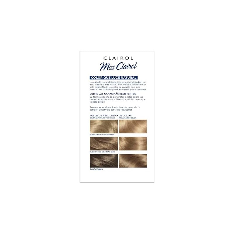 Clairol Miss Clairol Tinte Permanente 80 Rubio Claro Natural