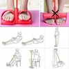 Versatile Fitness Resistance Bands with Foot Pedals - Multi-Functional Exercise